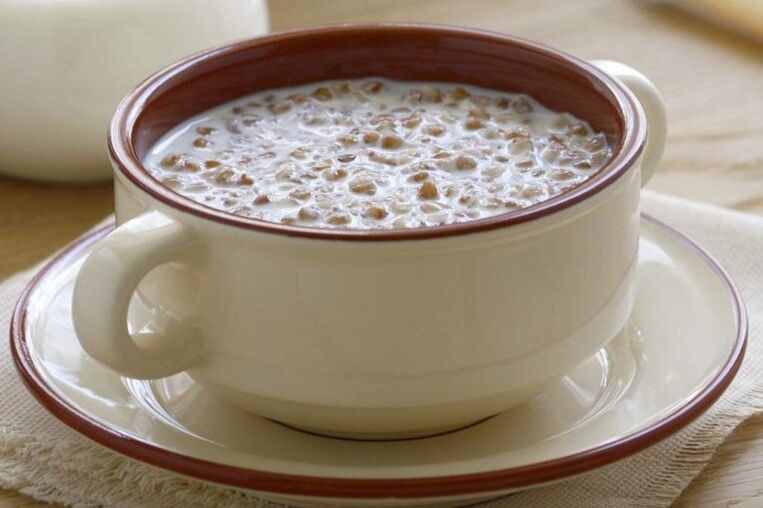 Buchweizen mit Kefir zur Gewichtsreduktion